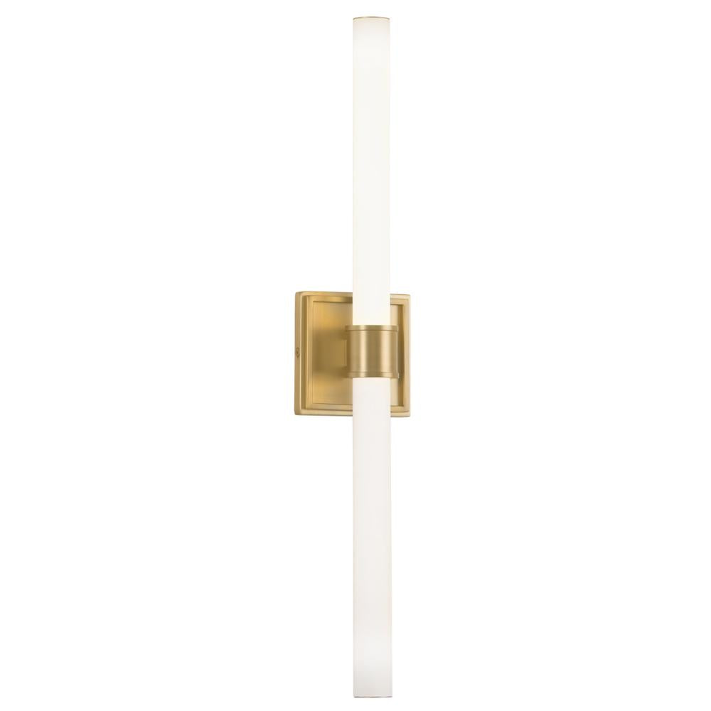 Rona 24-in Brushed Gold LED Vanity