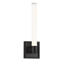 Load image into Gallery viewer, Rona 24-in Black LED Wall Sconce
