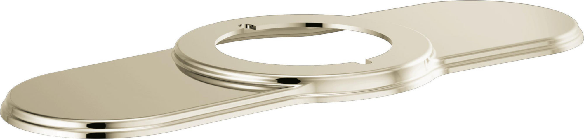 SINGLE HANDLE DECKMOUNT LAVATORY ESCUTCHEON
