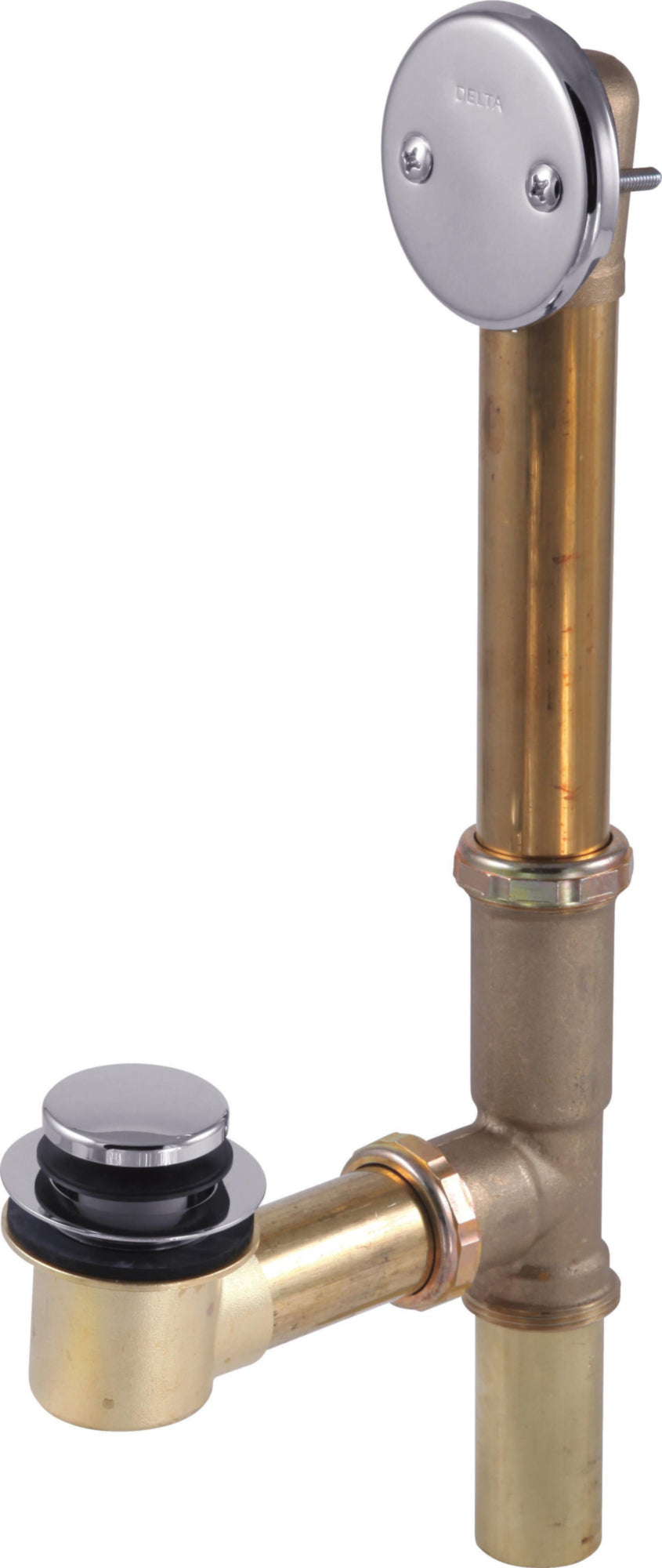 D/DS-BATH WASTE-20GA-BRASS-TOE
