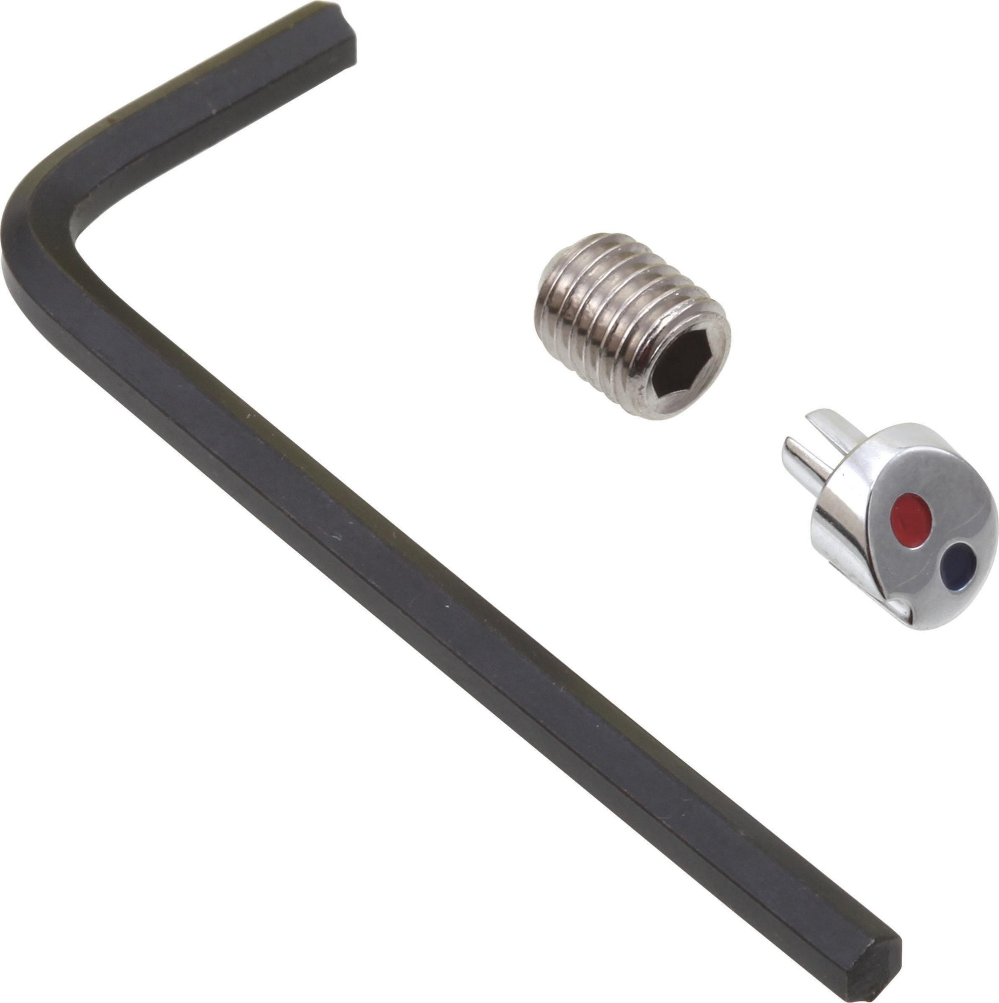 DELTA LINDEN: SET SCREW AND HANDLE BUTTON