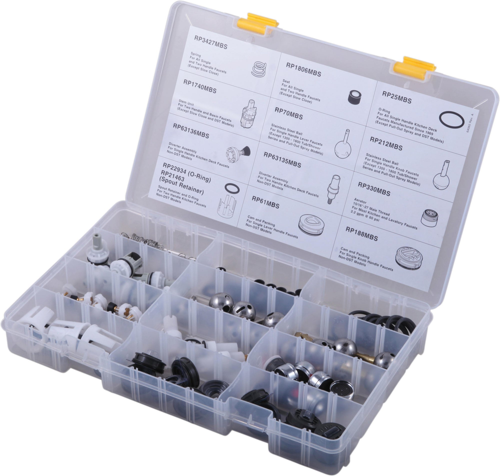 DELTA PLUMBER'S BOX OF PARTS