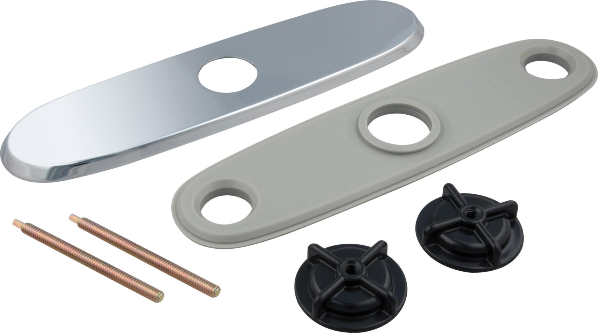 ESCUTCHEON, BASEPLATE, AND MOUNTING NUTS