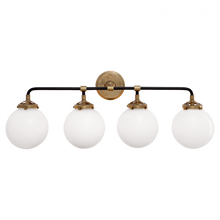 Load image into Gallery viewer, Bistro Four Light Bath Sconce