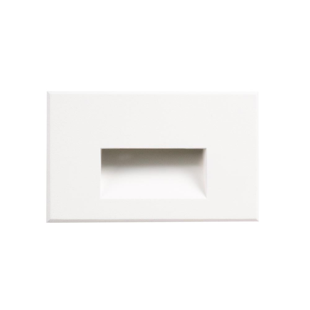 Sonic 3-in White LED Exterior Low Voltage Wall/Step Lights