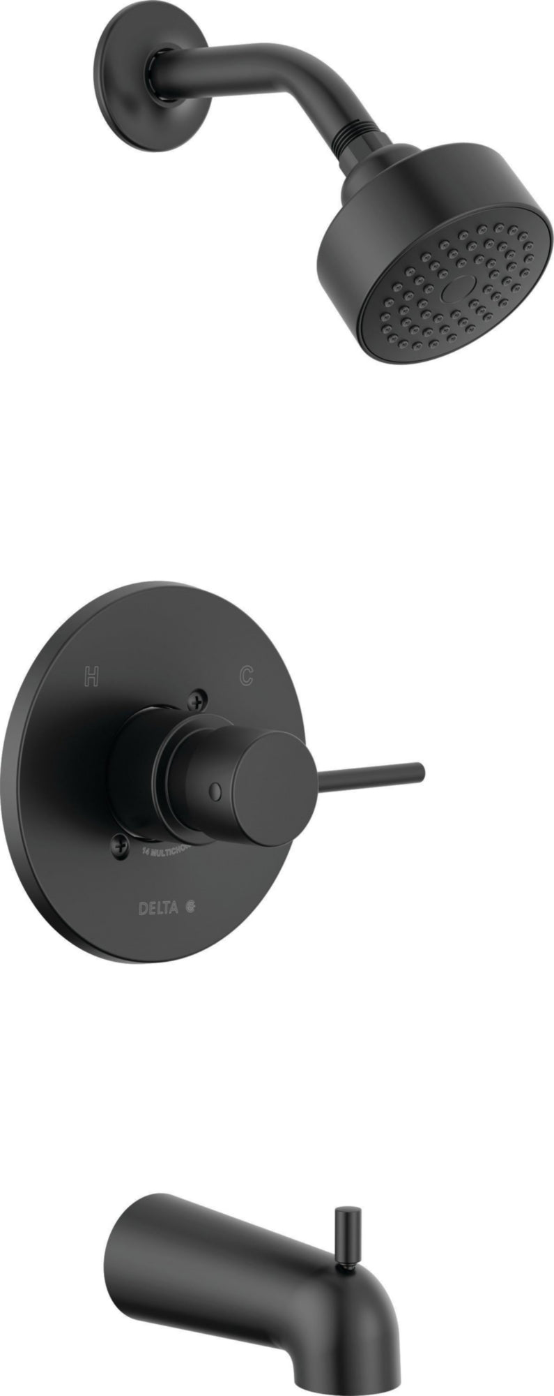 ROUND CONTEMPORARY TUB SHOWER PP