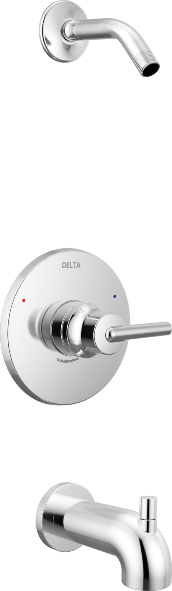 DELTA TRINSIC: 14 SERIES MC TUB/SHOWER TRIM