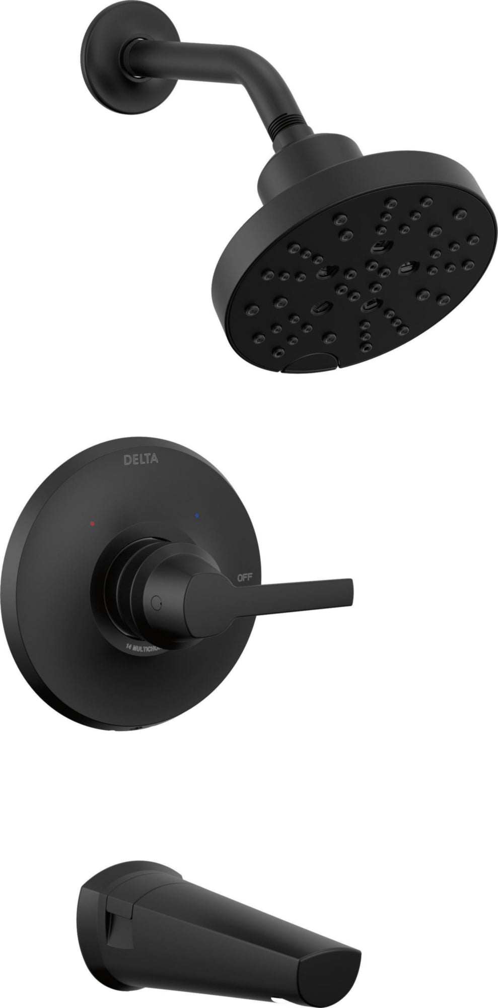 14S TUB SHOWER TRIM WITH H2OKINETIC
