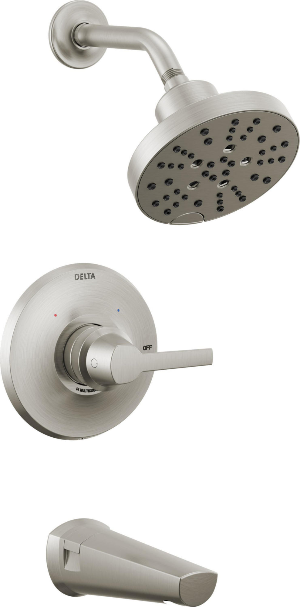 14S TUB SHOWER TRIM WITH H2OKINETIC