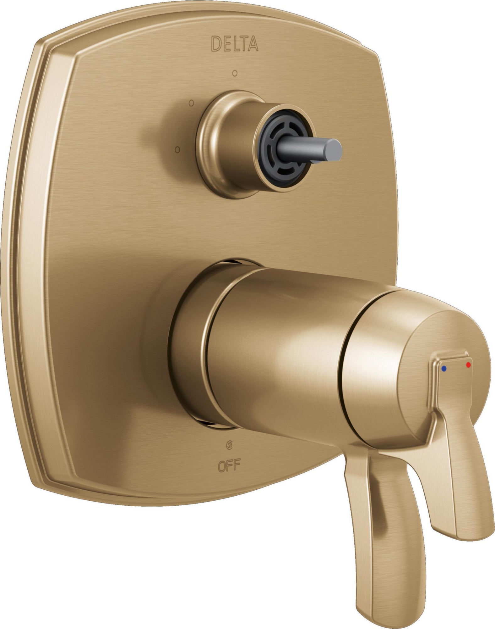 17 THERMOSTATIC INTEGRATED DIVERTER TRIM WITH THREE FUNCTION