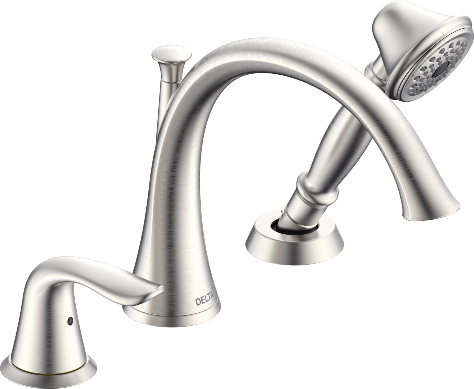 3 HOLE LAHARA SS ROMAN TUB WITH HANDSHOWER