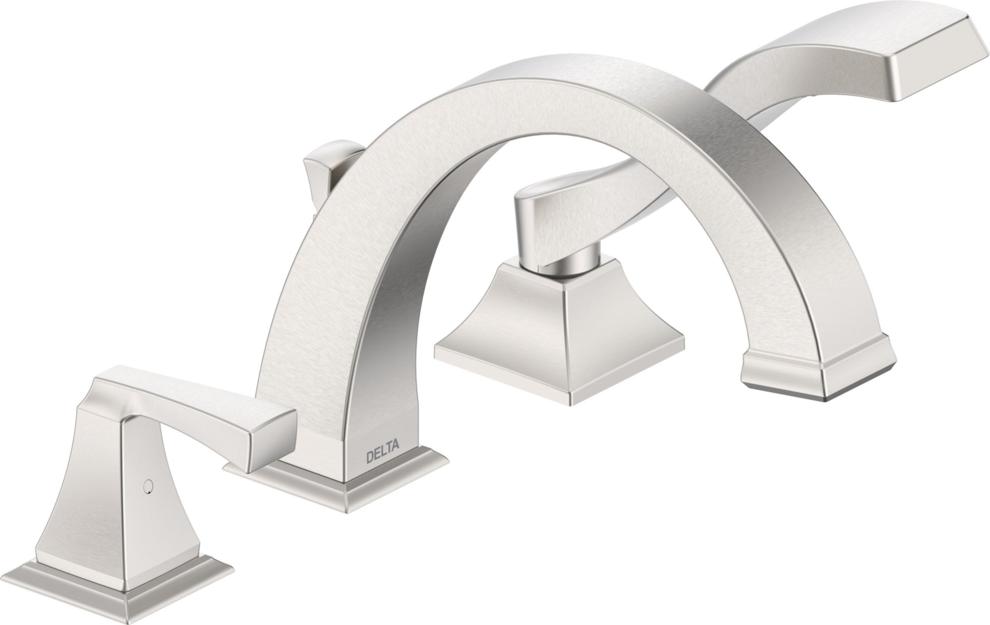 3 HOLE DRYDEN SS ROMAN TUB WITH HANDSHOWER