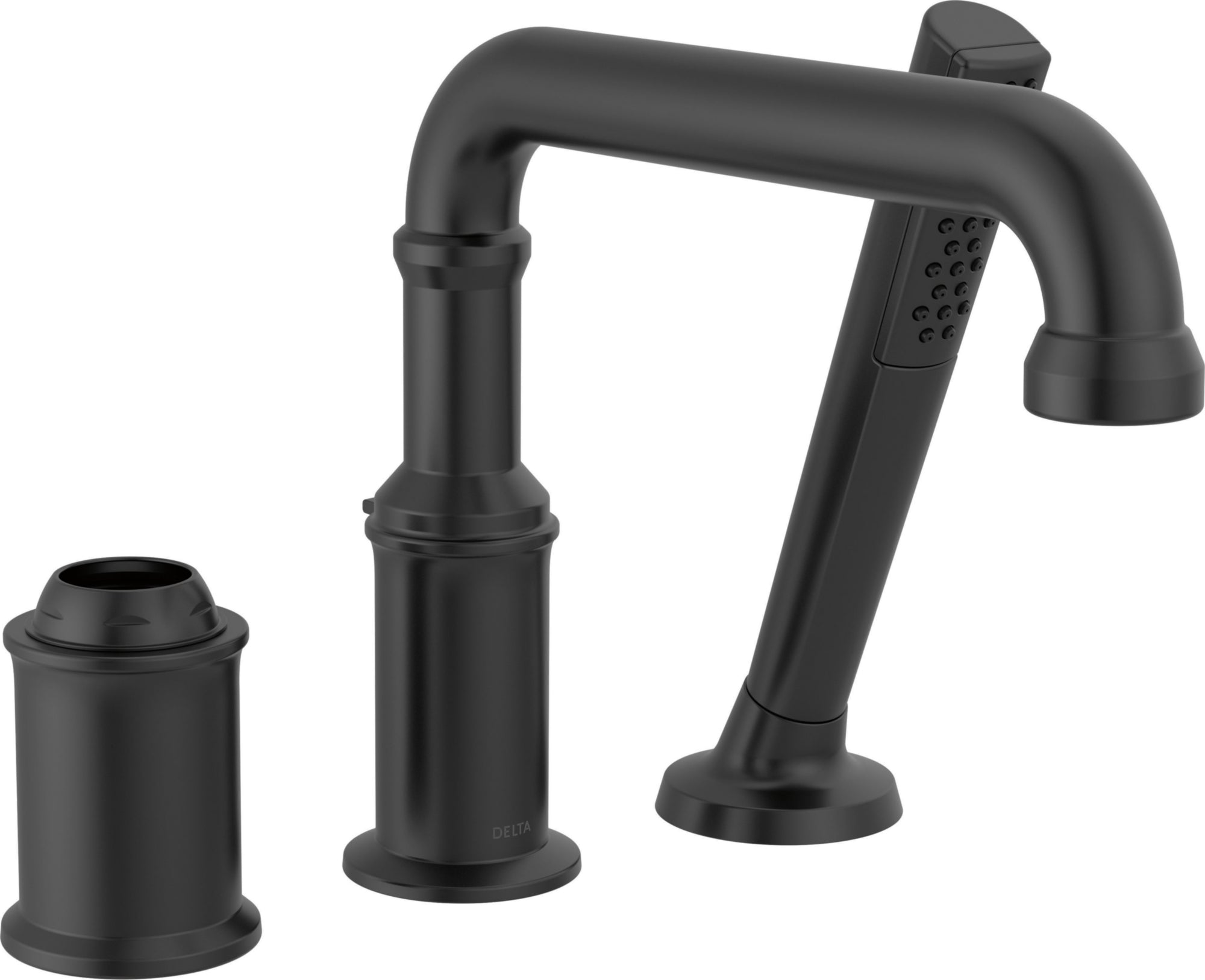 3-HOLE ROMAN TUB TRIM WITH HAND SHOWER
