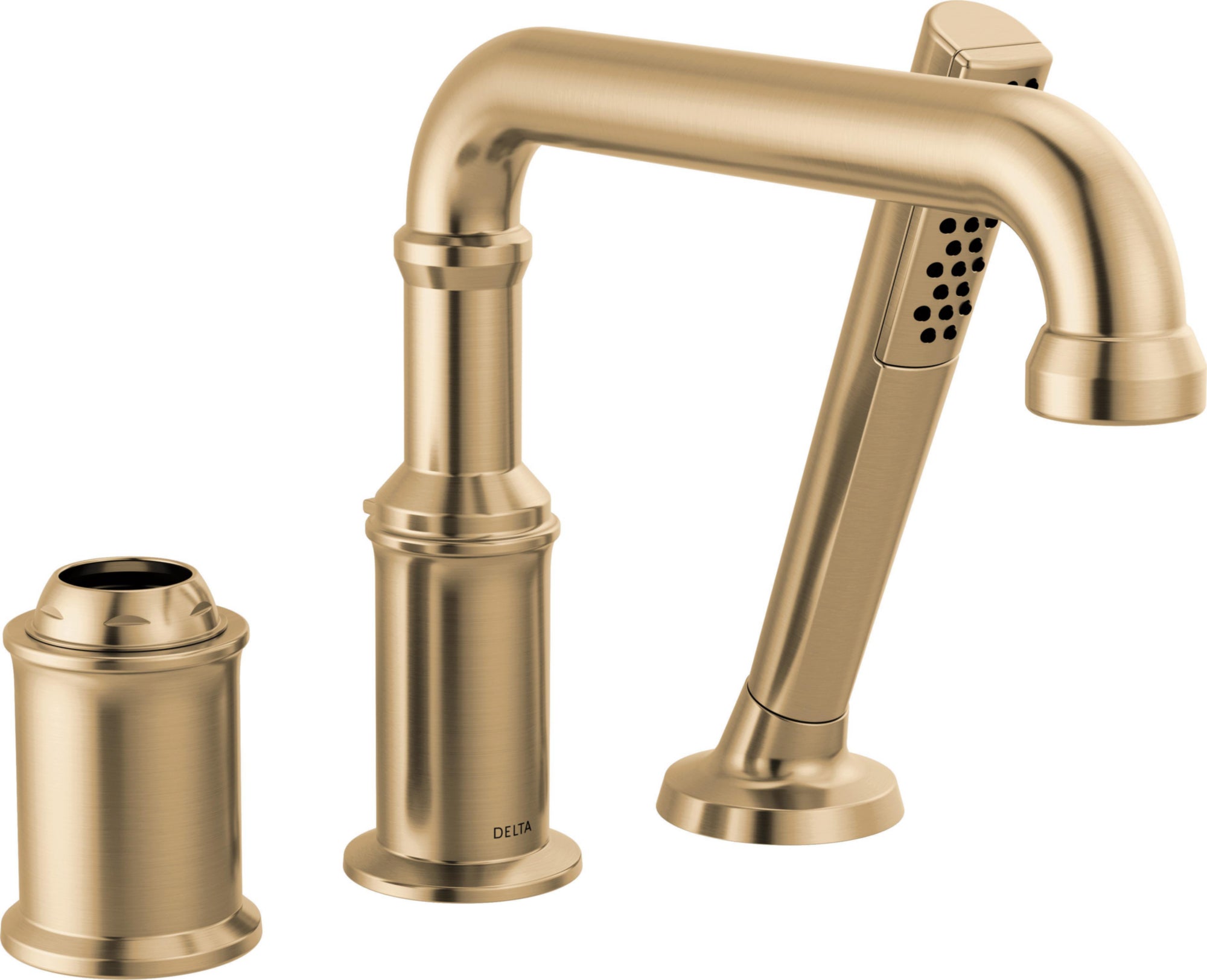 3-HOLE ROMAN TUB TRIM WITH HAND SHOWER