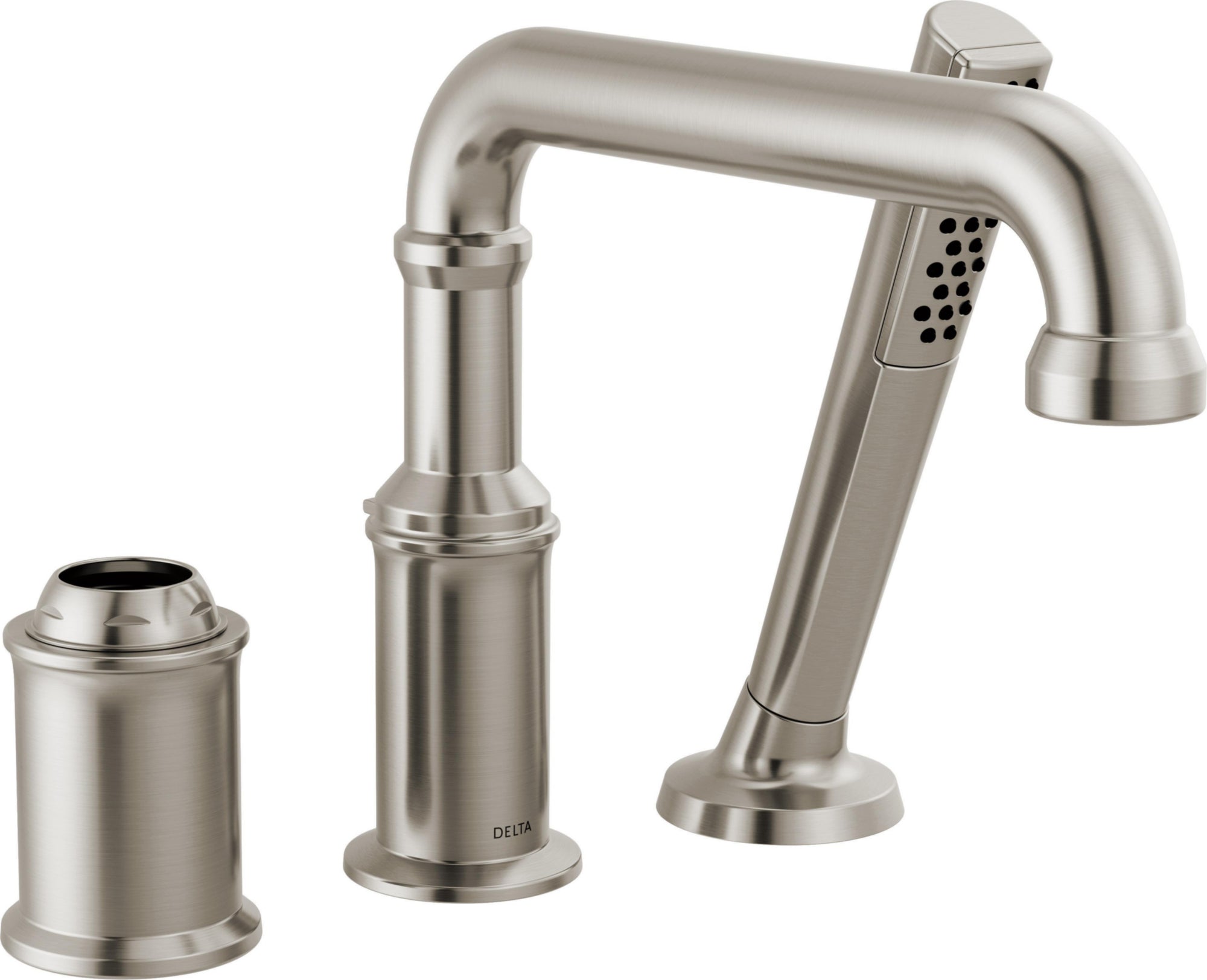 3-HOLE ROMAN TUB TRIM WITH HAND SHOWER