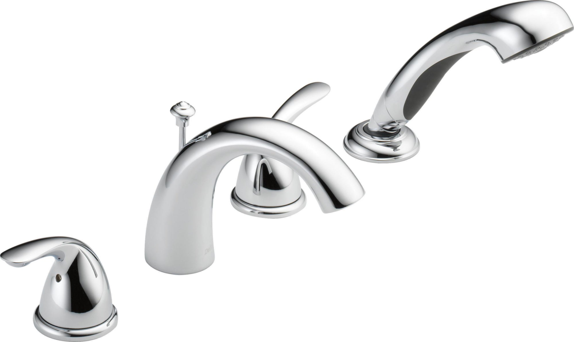 DELTA CLASSIC: ROMAN TUB WITH HANDSHOWER TRIM