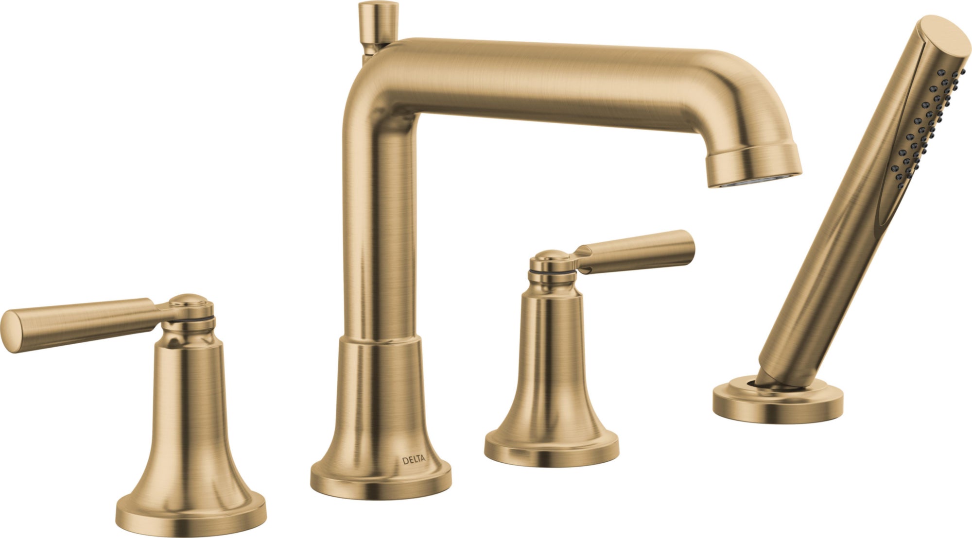 4-HOLE ROMAN TUB TRIM WITH HAND SHOWER