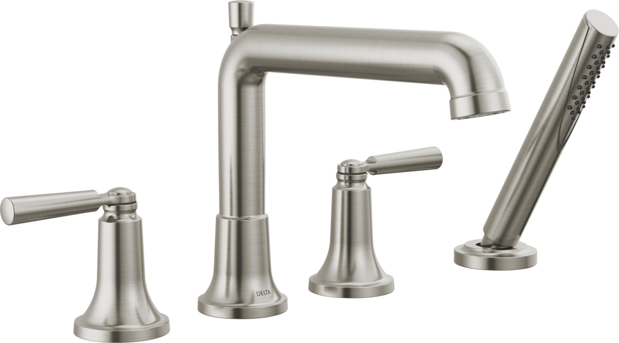 4-HOLE ROMAN TUB TRIM WITH HAND SHOWER