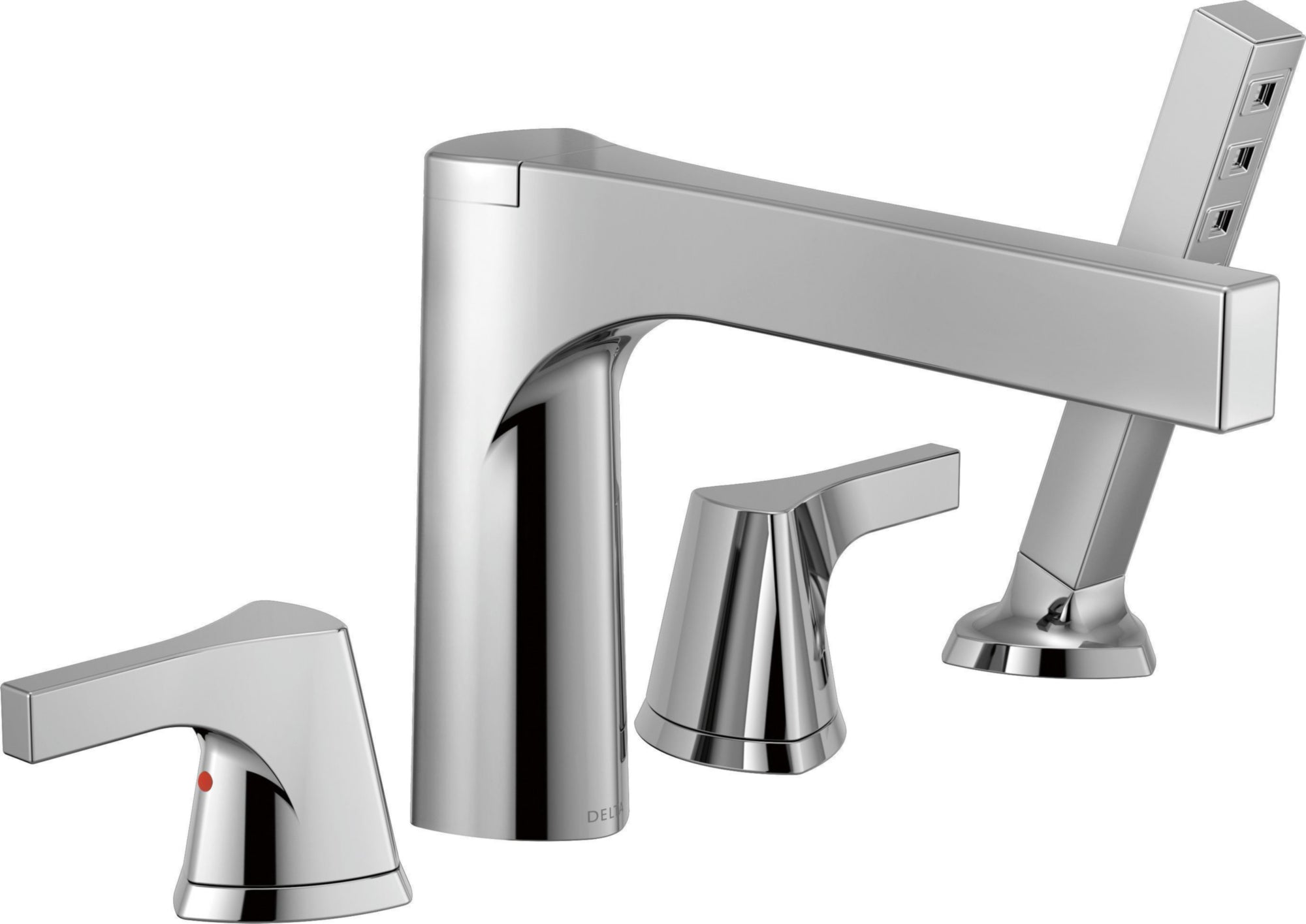 4-HOLE ROMAN TUB WITH HANDSHOWER TRIM