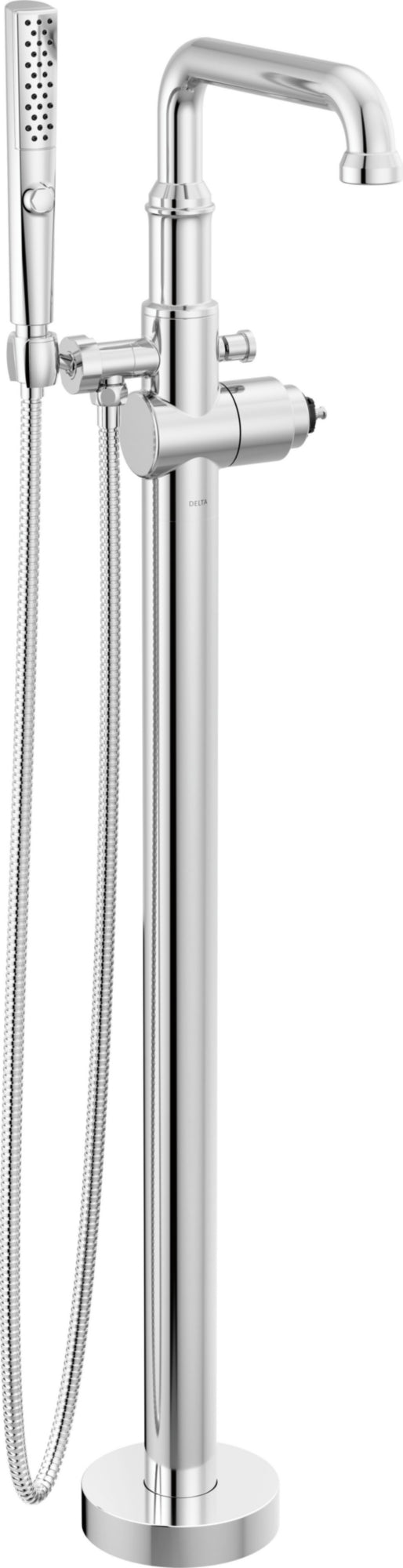 FLOOR MOUNT TUB FILLER TRIM- LESS HANDLE