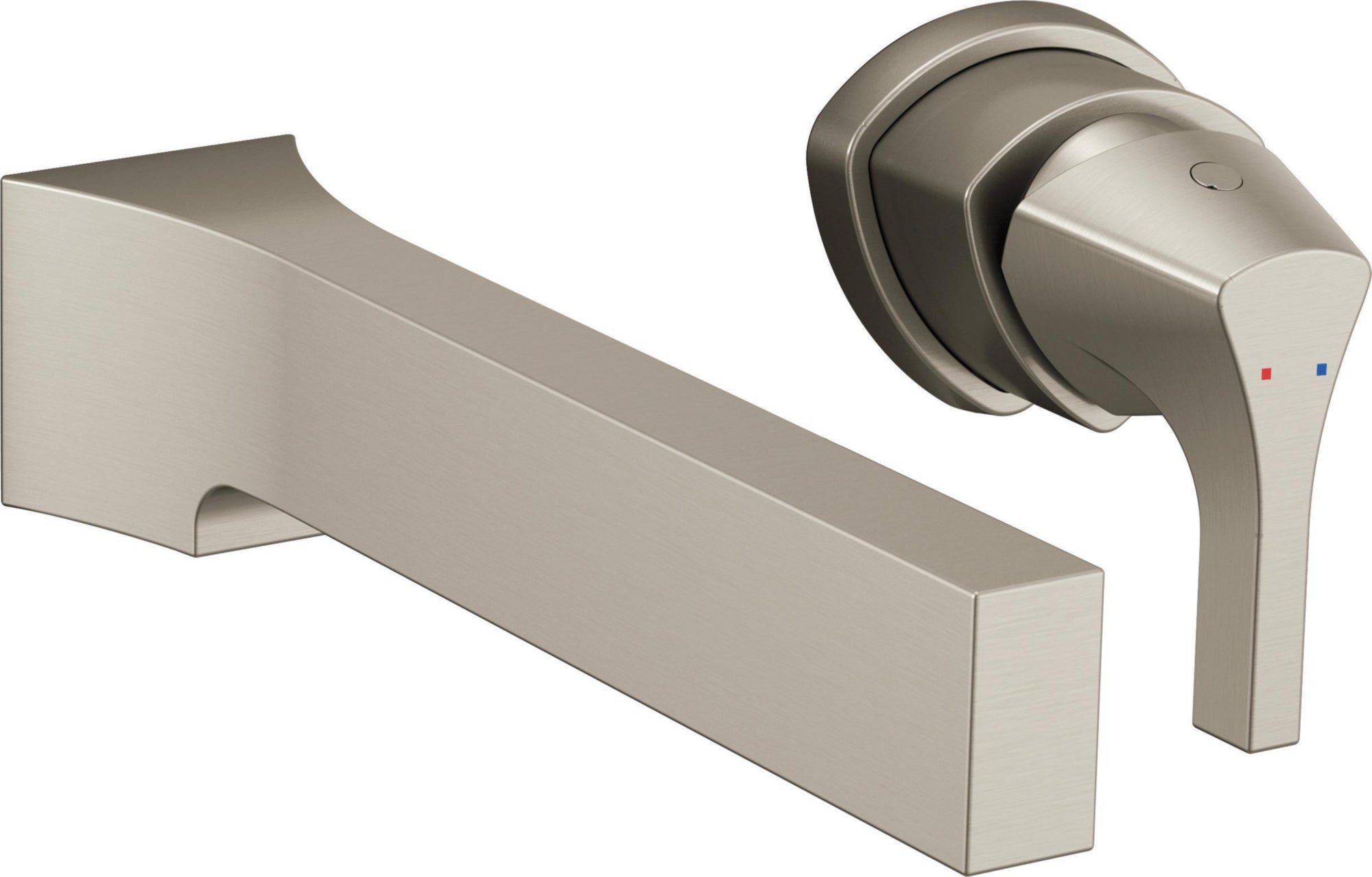 SINGLE HANDLE WALL MOUNT LAVATORY FAUCET - 8" MINIMUM