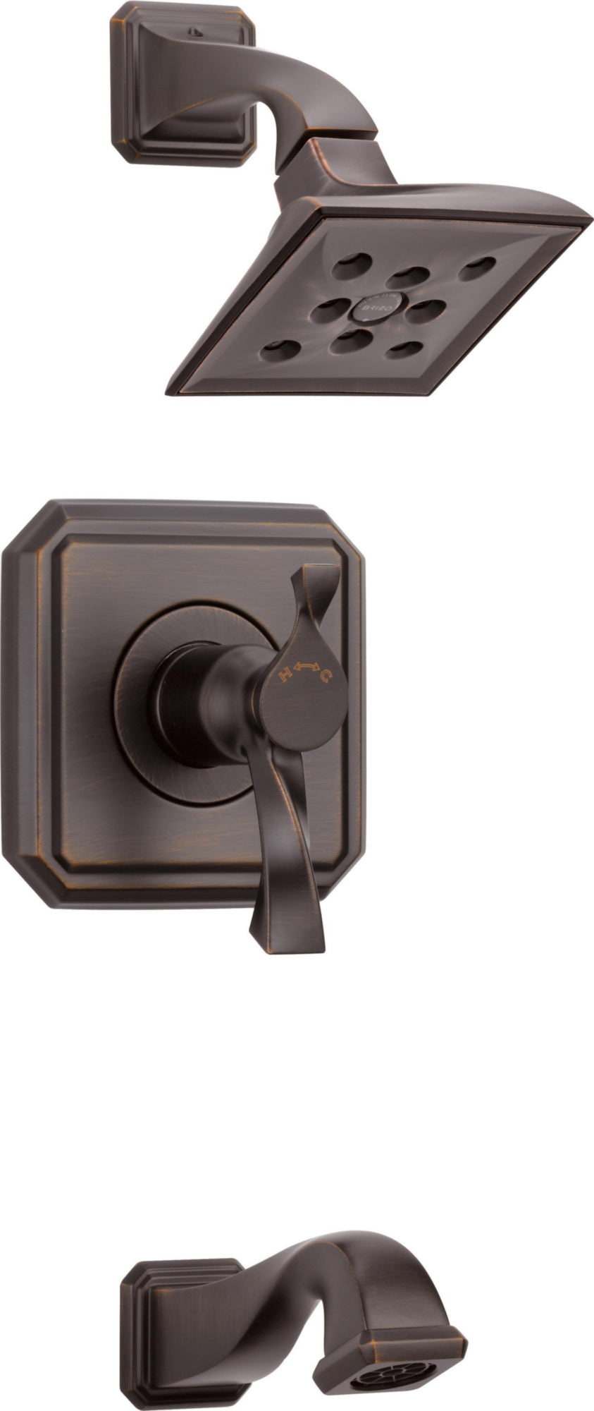 BRIZO VIRAGE: TUB/SHOWER MEDIUM FLOW