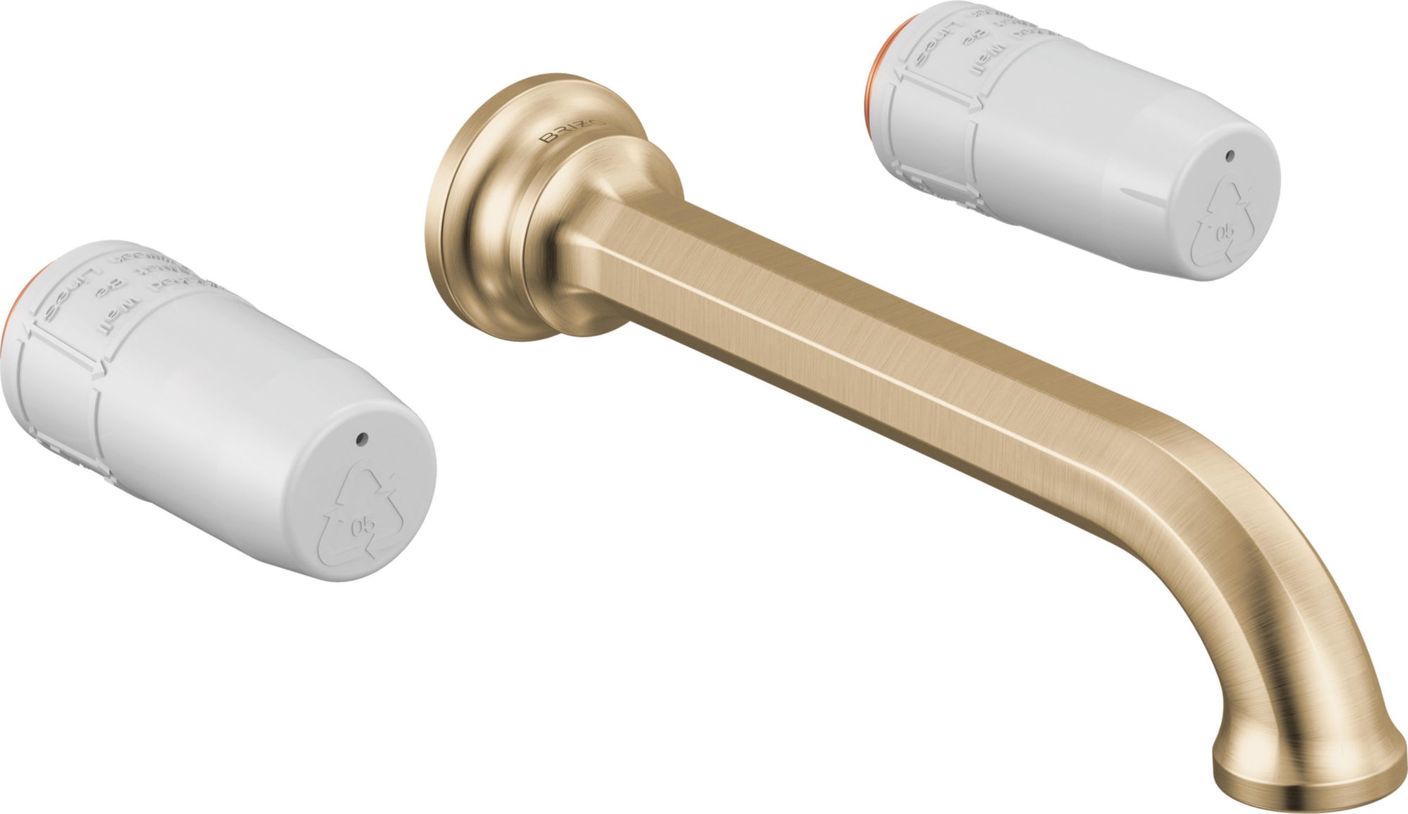 WALL-MOUNT BATHROOM 2H TRIM W/O HANDLES
