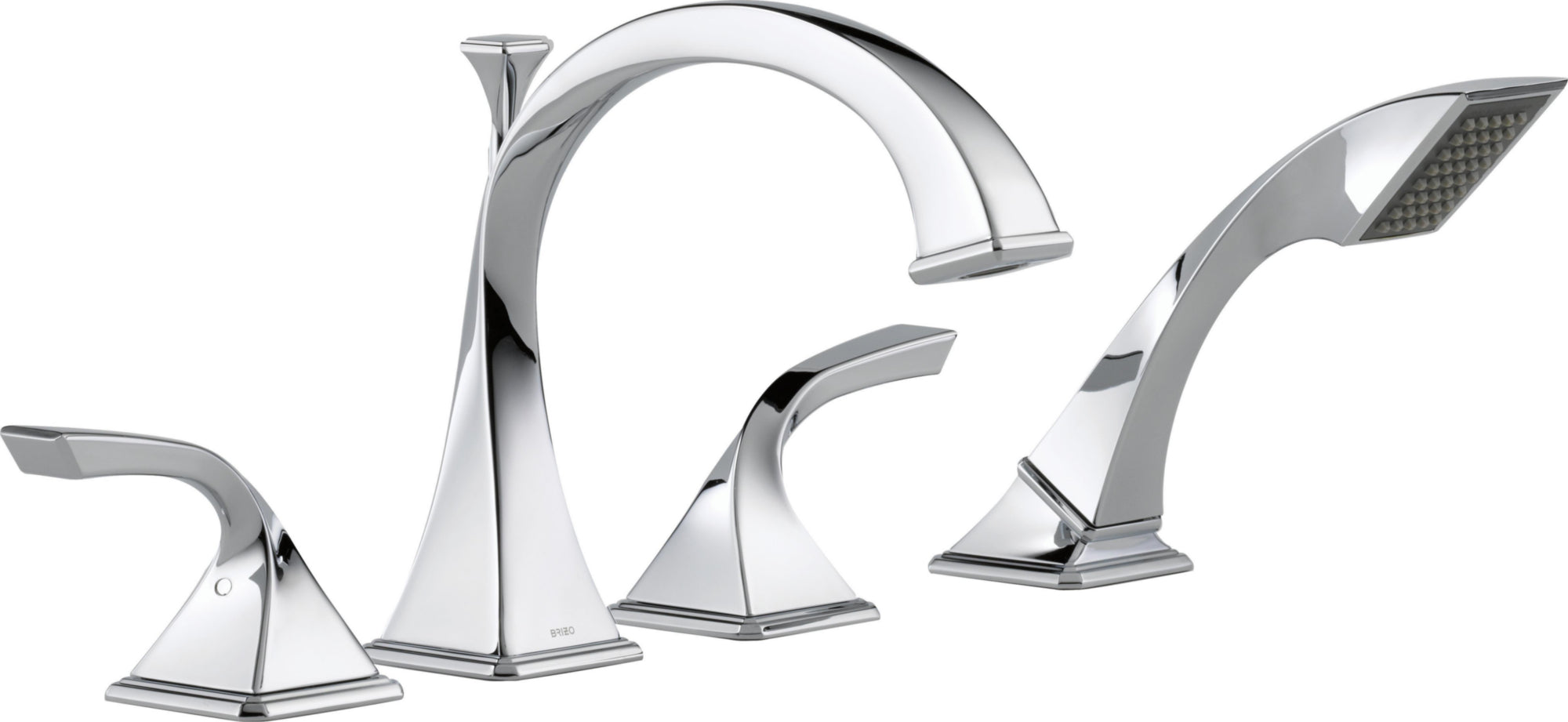 BRIZO VIRAGE: ROMAN TUB WITH HANDSHOWER