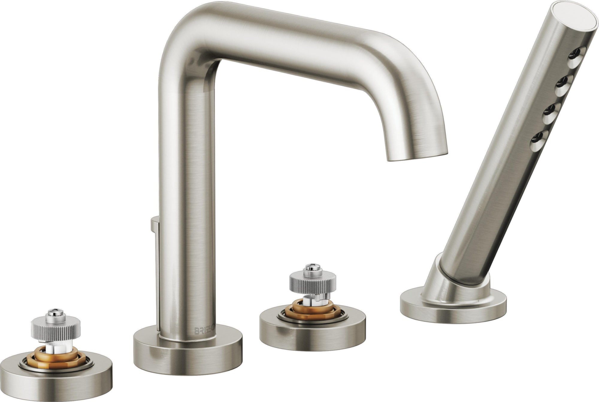 4 HOLE ROMAN TUB WITH HANDSHOWER