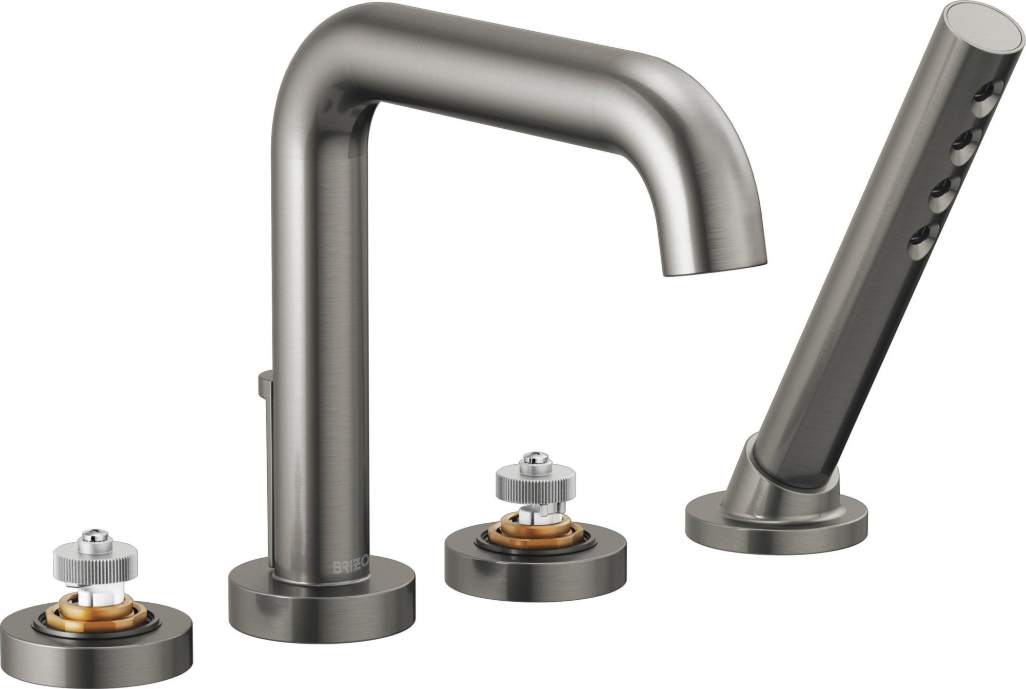 4 HOLE ROMAN TUB WITH HANDSHOWER