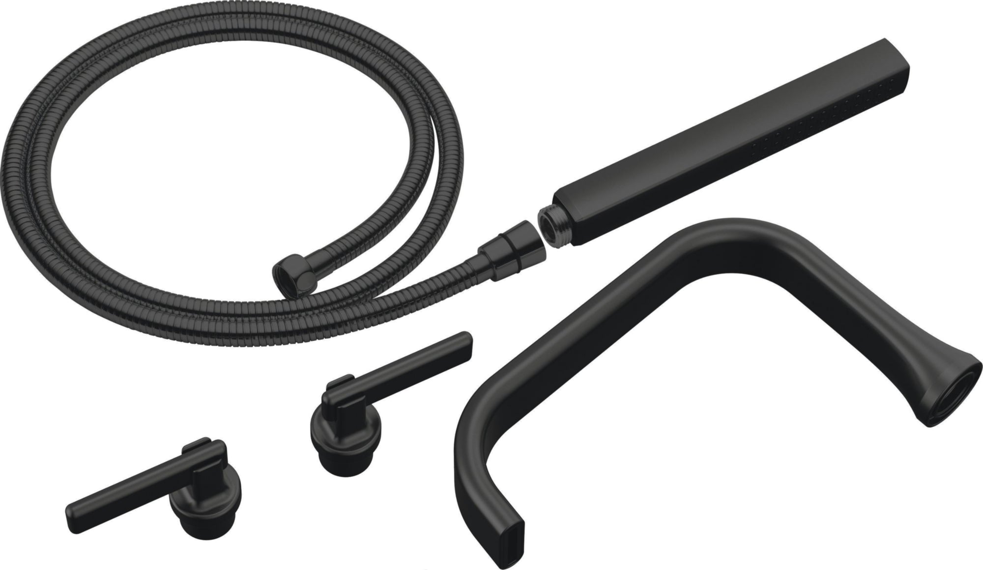 2H TUB FILLER TRIM KIT - LEVER HANDLE