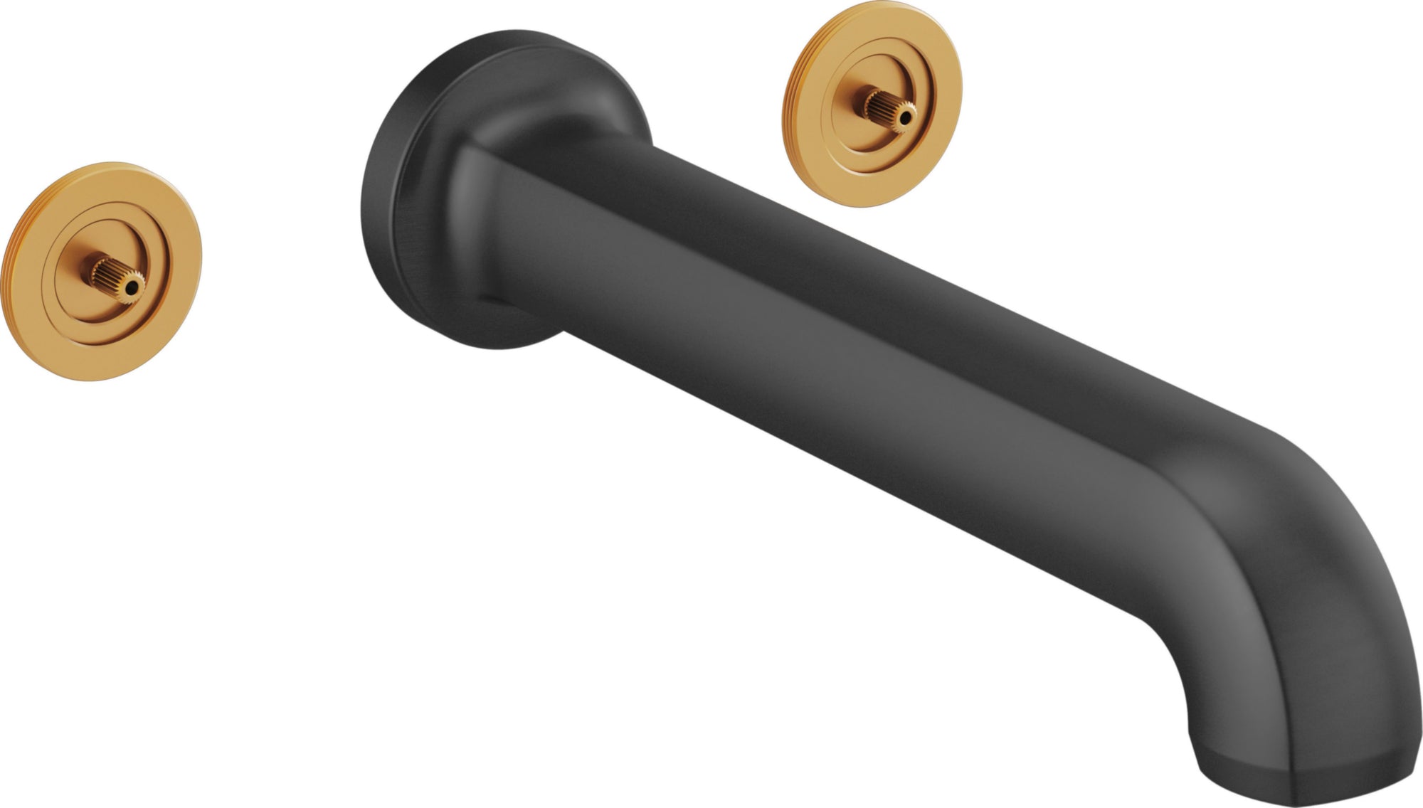 TWO HANDLE WALL MOUNT TUB FILLER