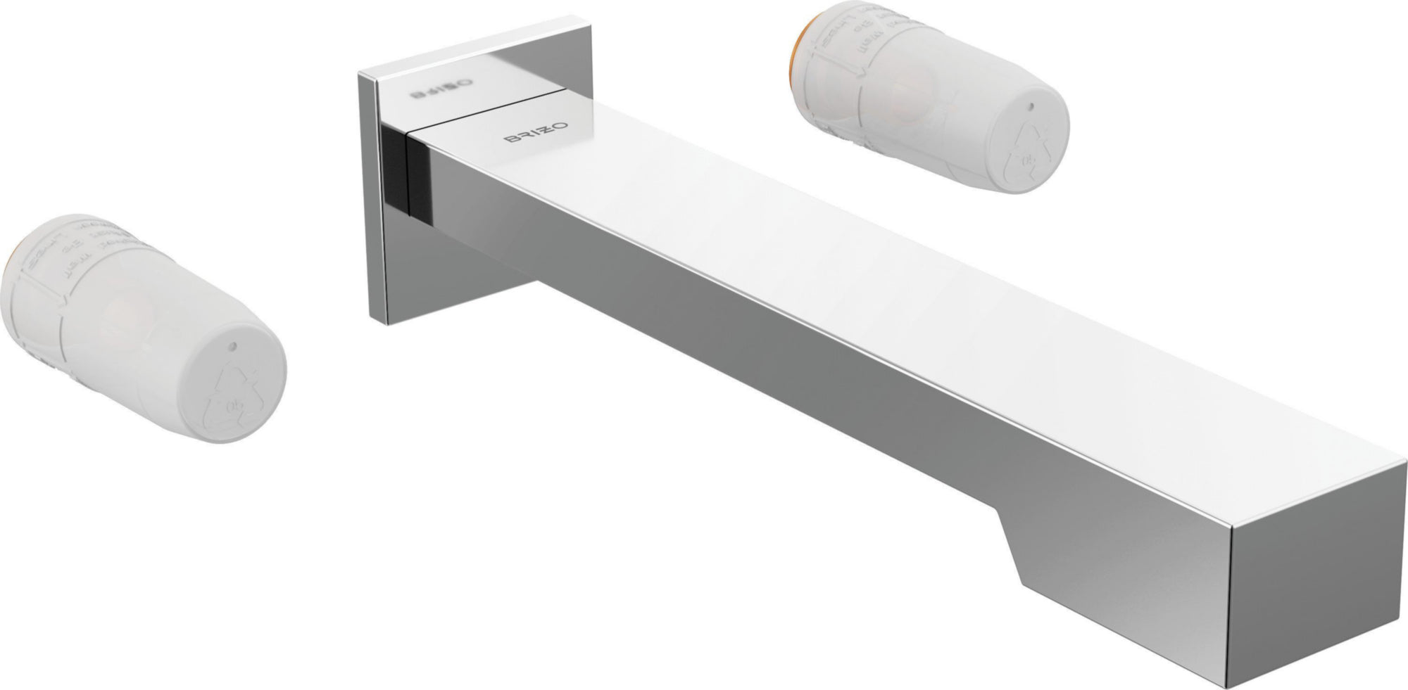 TWO HANDLE WALL MOUNT TUB FILLER