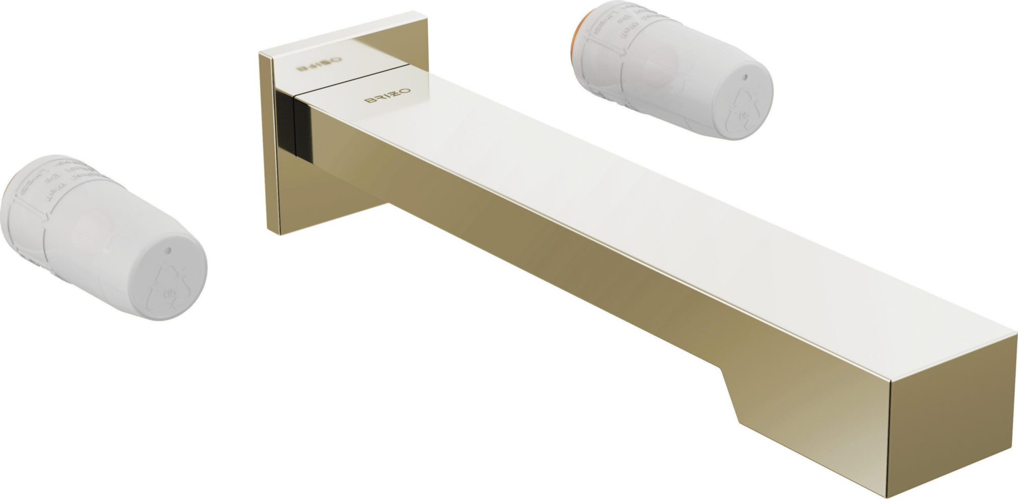 TWO HANDLE WALL MOUNT TUB FILLER
