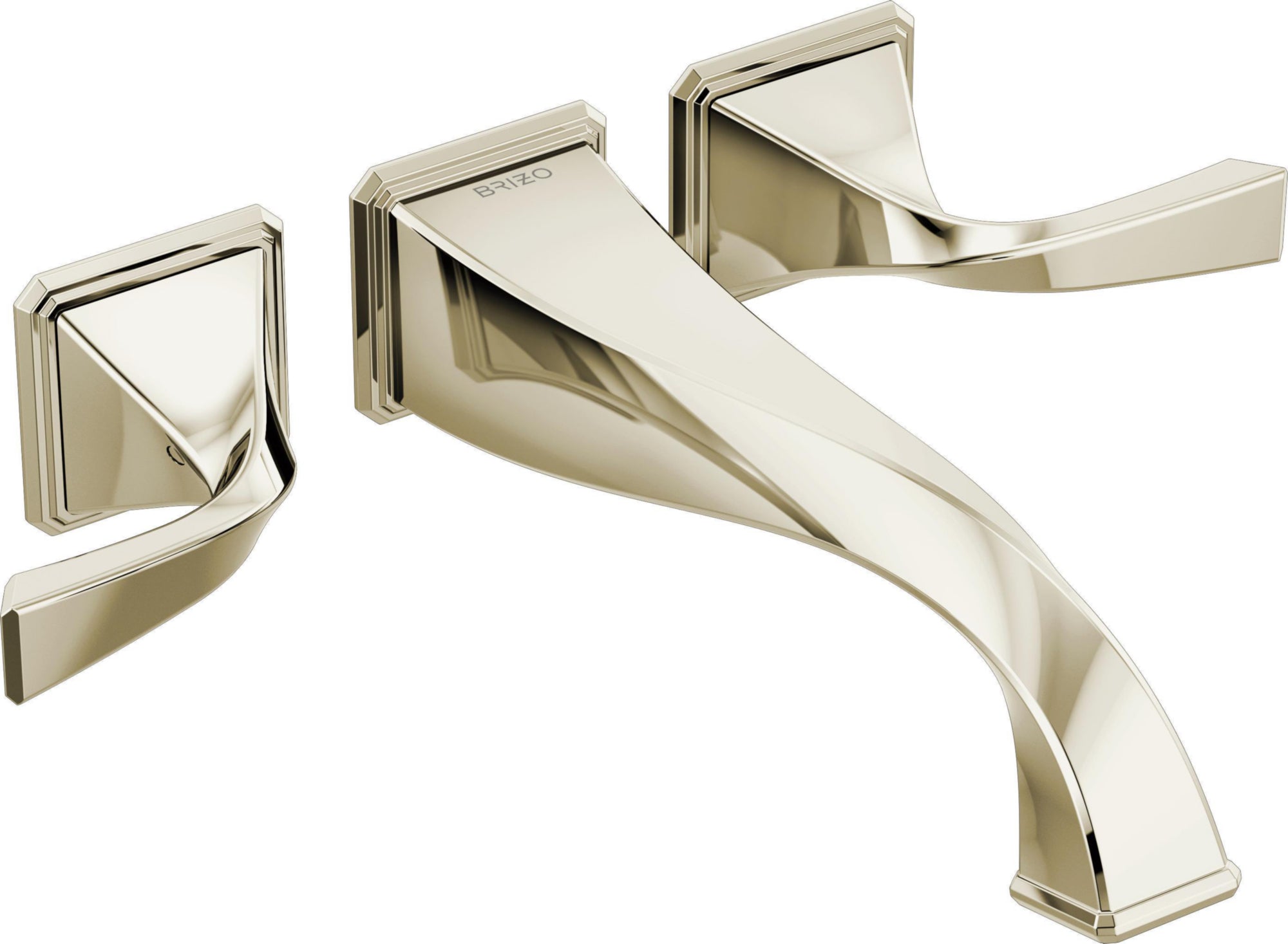 TWO-HANDLE WALL MOUNT TUB FILLER