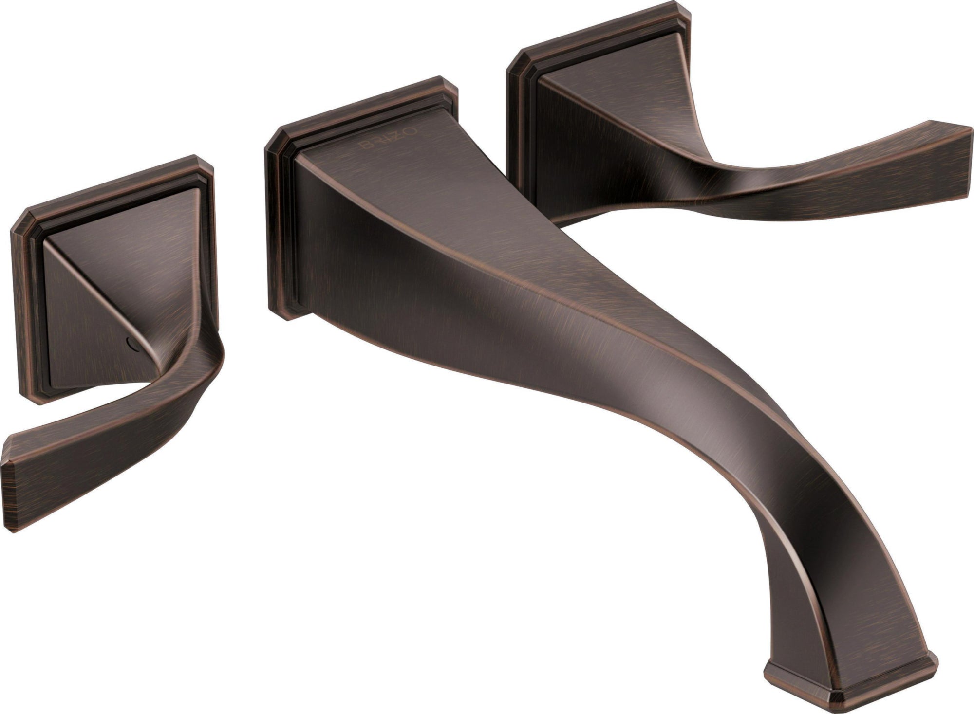 TWO-HANDLE WALL MOUNT TUB FILLER