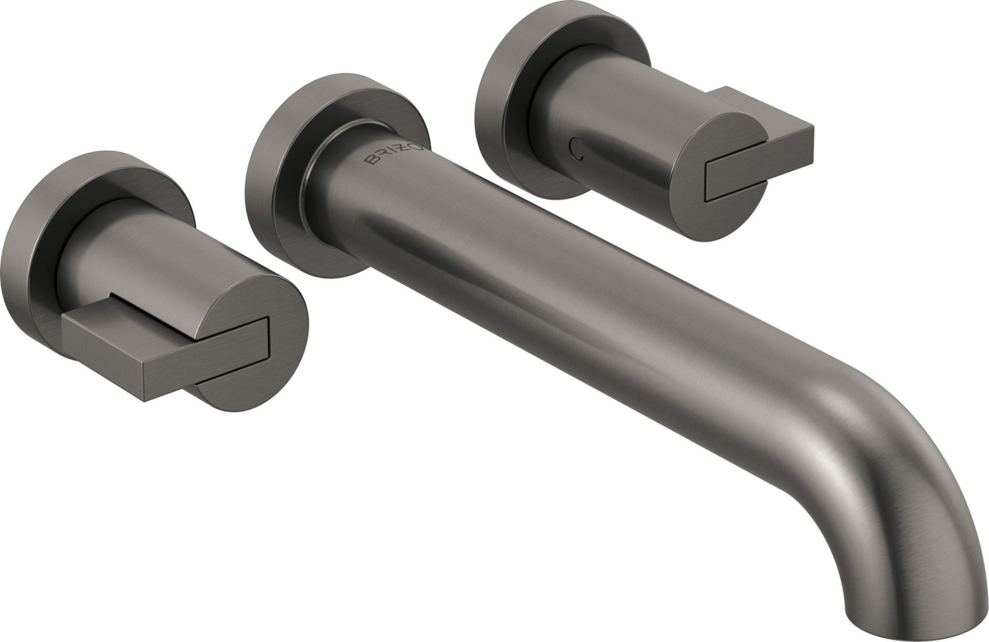 TWO-HANDLE WALL MOUNT TUB FILLER - LESS HANDLES