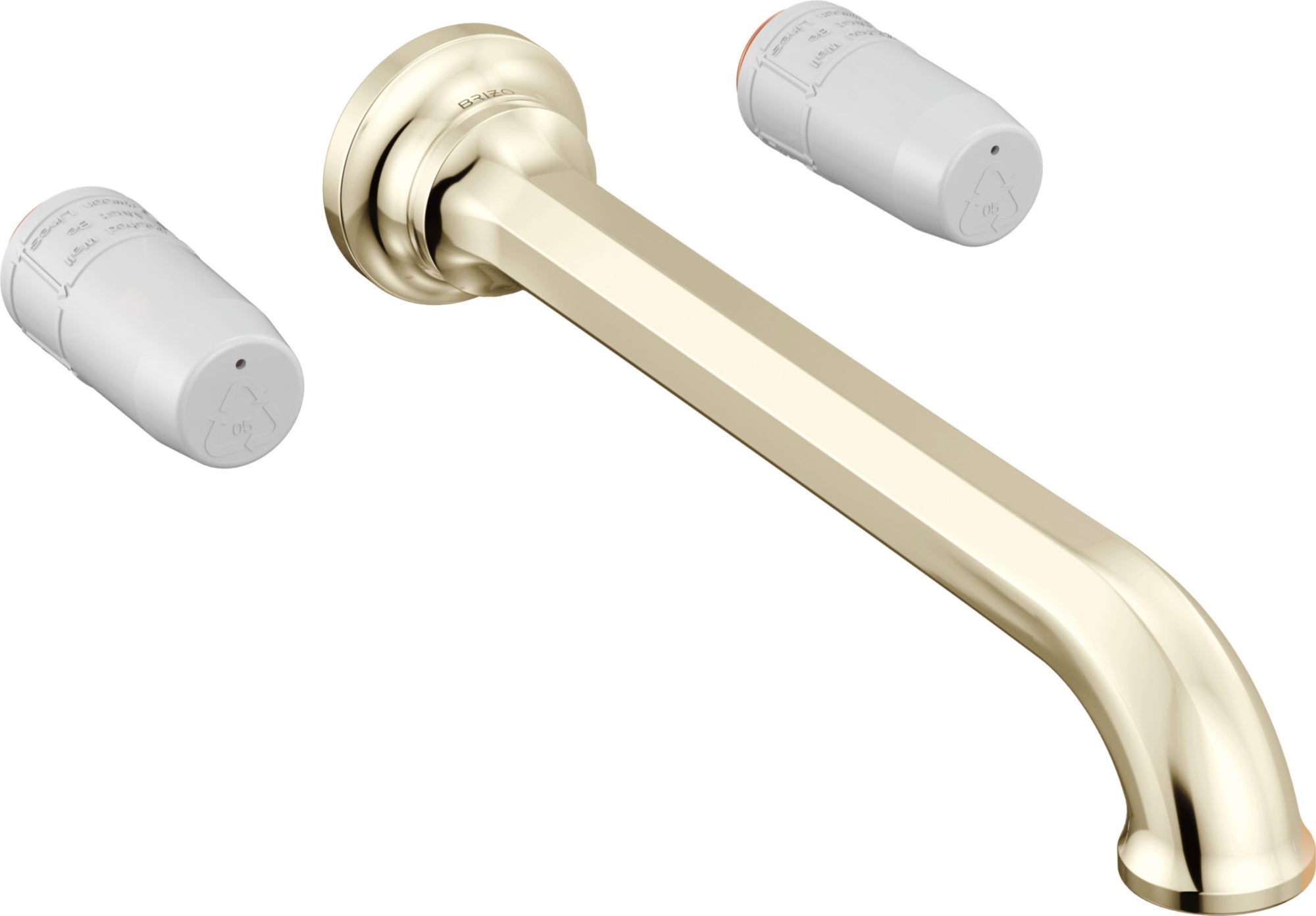 TWO HANDLE WALL MOUNT TUB FILLER