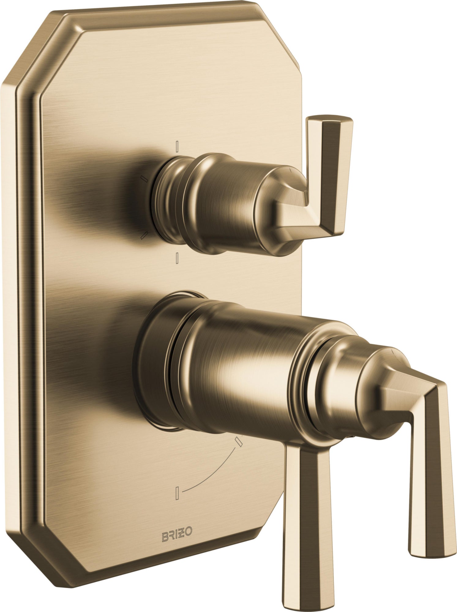 THERM W/INT 6F DIV TRIM - WITH LEVER