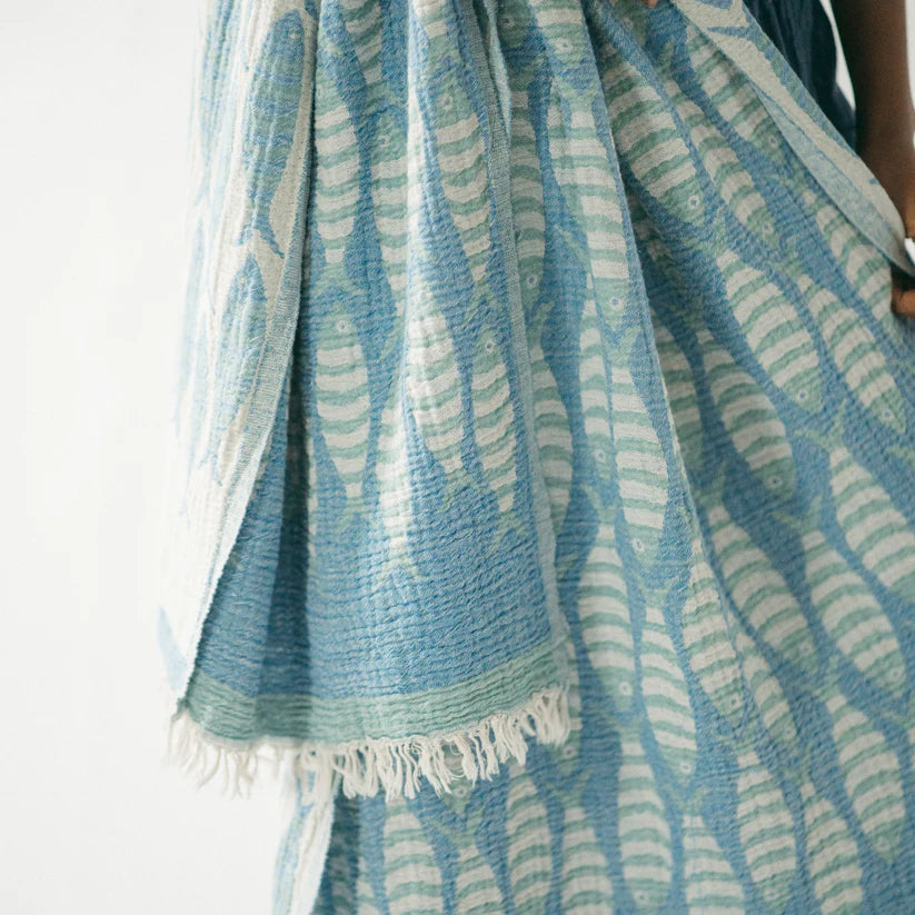 Traveling Fish Towel