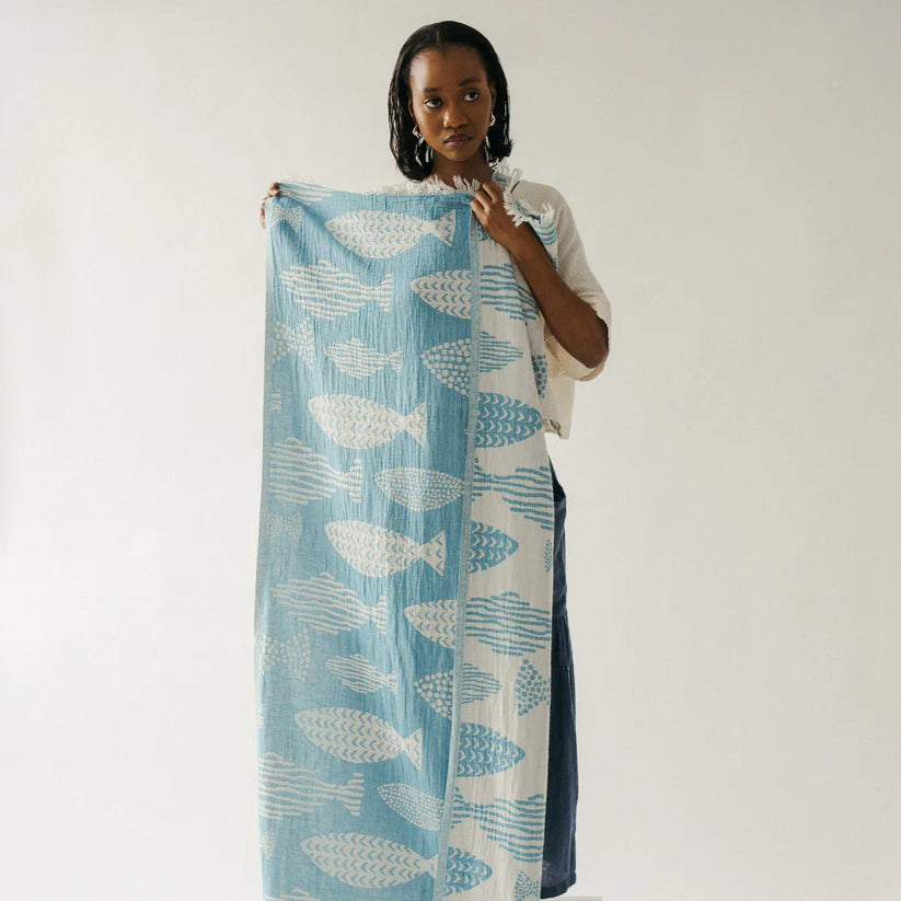 Saltwater Fish Towel