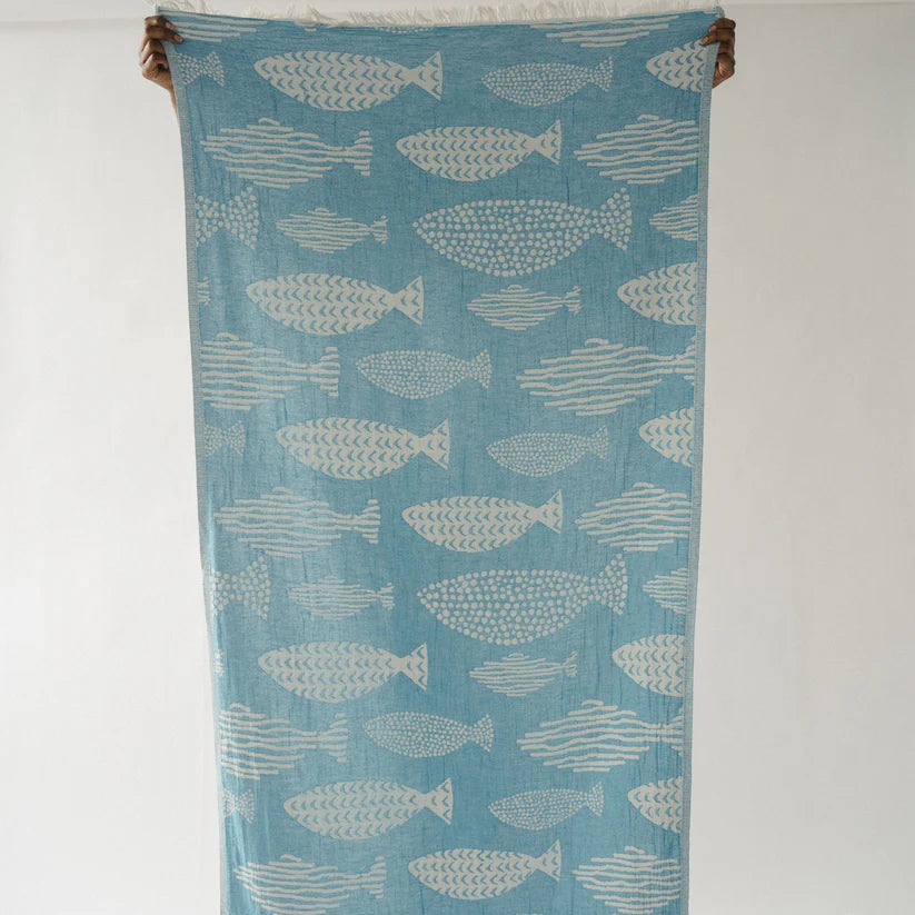 Saltwater Fish Towel