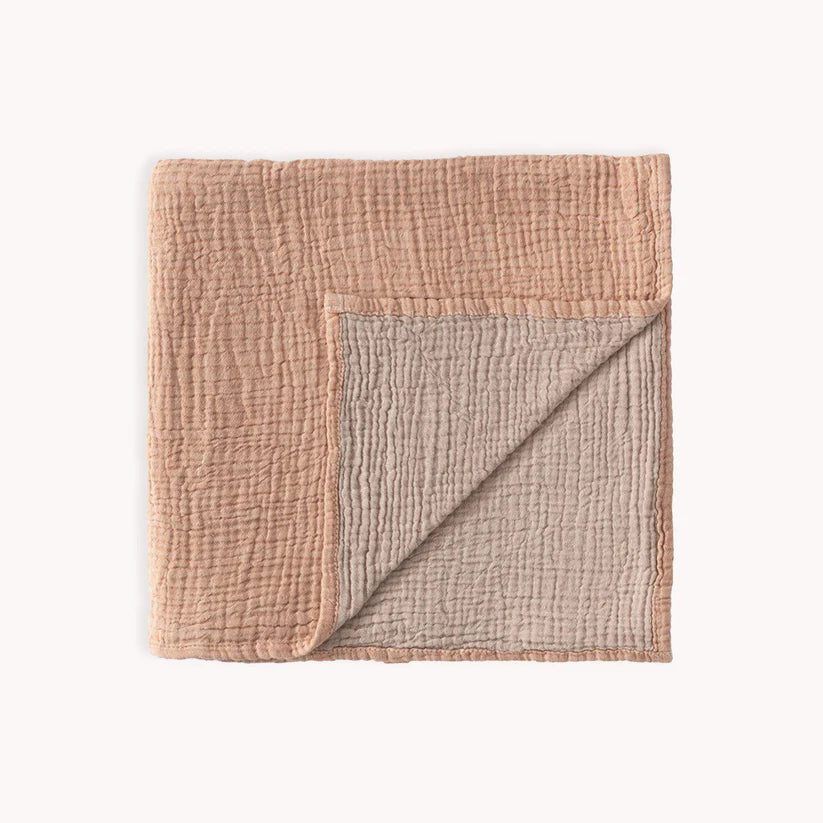 Crinkle Cotton Baby Blanket