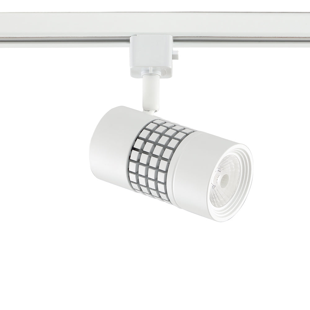 10 watt Integrated LED Track cylinder in a Black finish - 05-WH