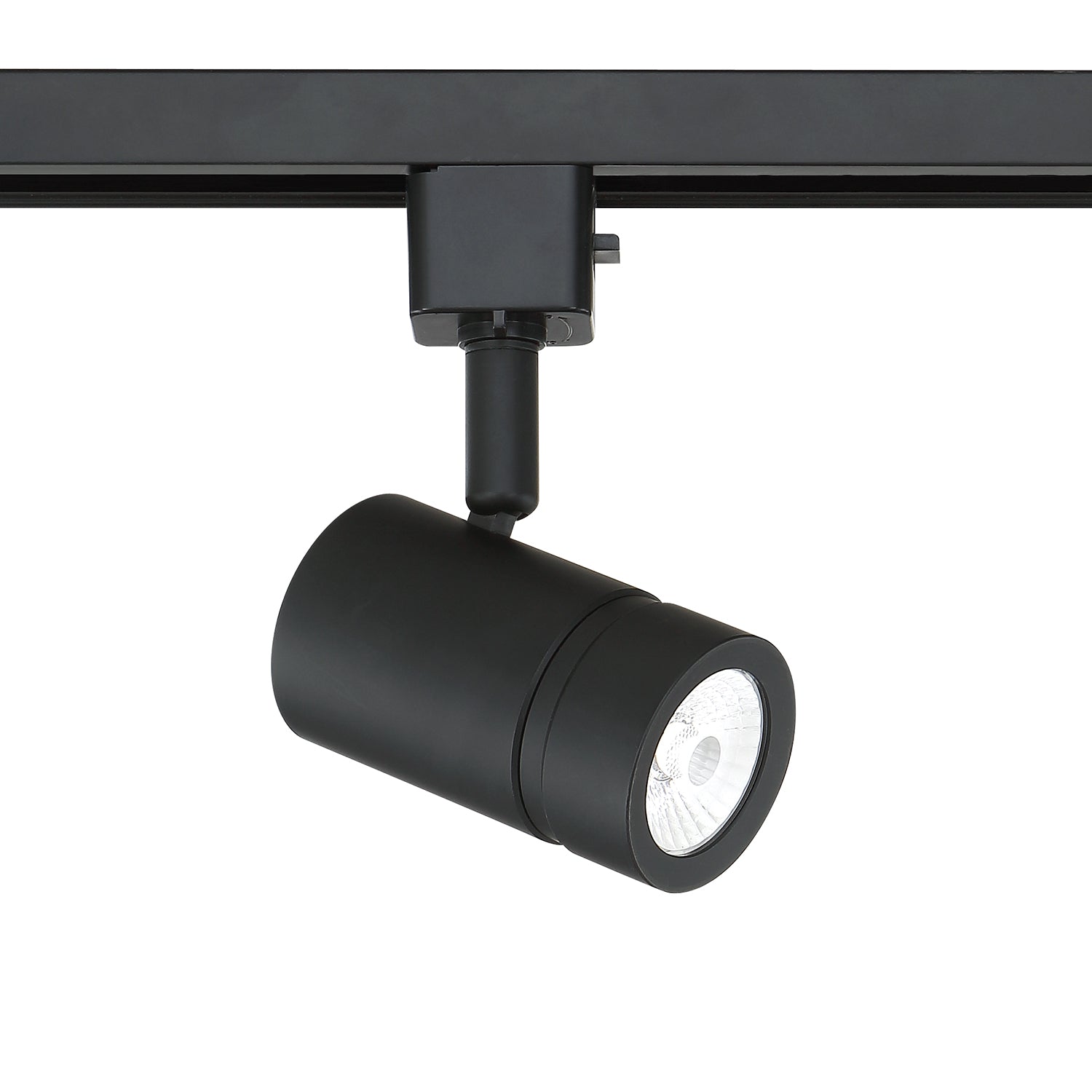 10 watt Integrated LED Track cylinder in a Black finish - 11DW-BLK