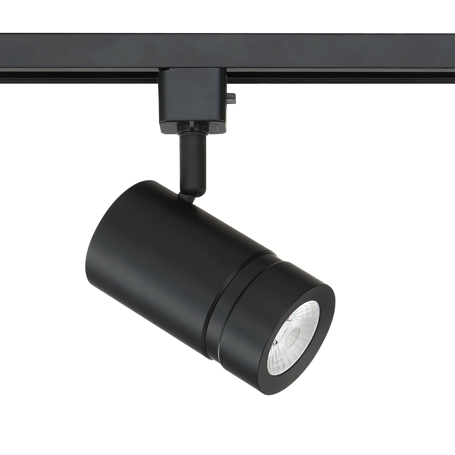 10 watt Integrated LED Track cylinder in a Black finish - 12DW-BLK
