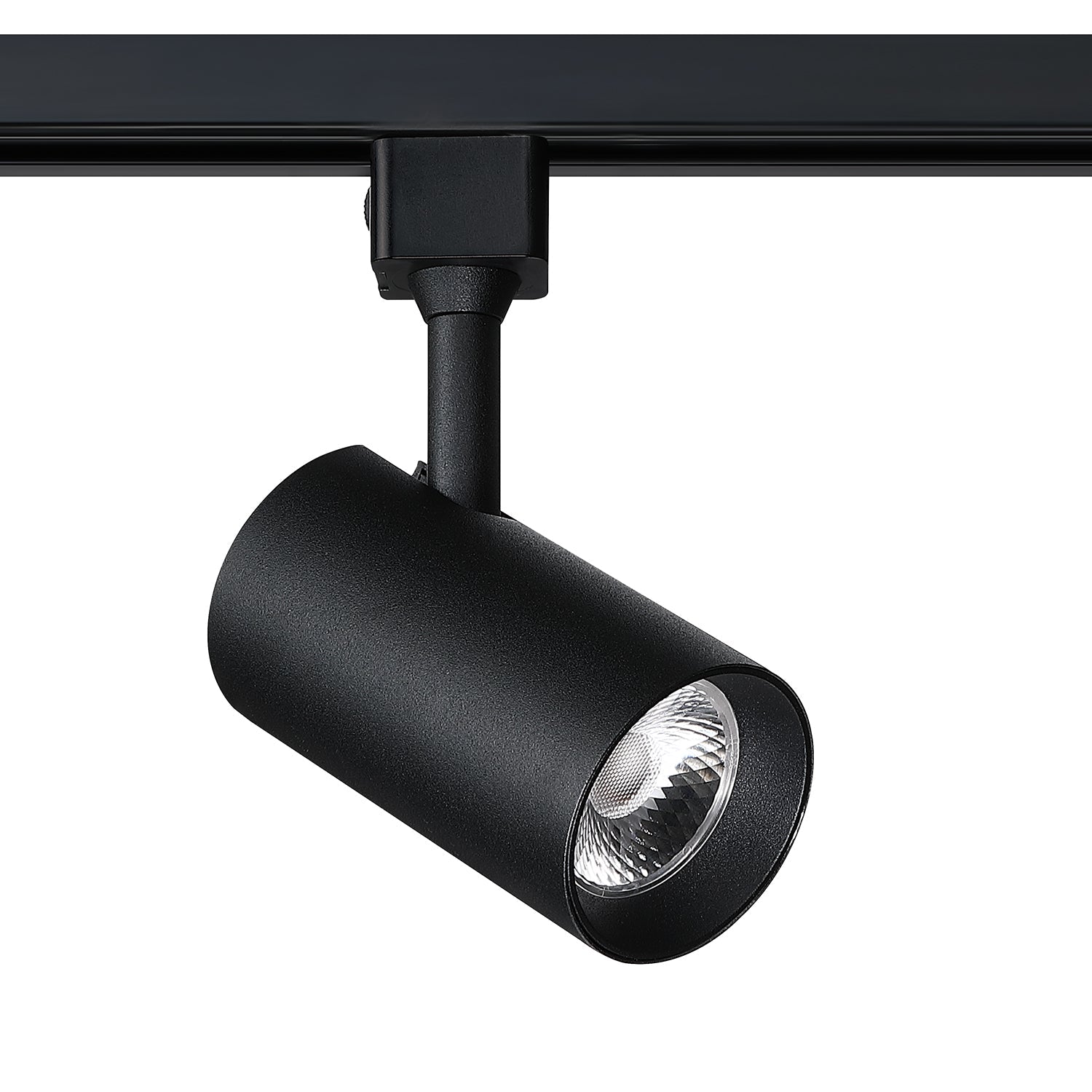 10 watt Integrated LED Track cylinder in a Black finish - 50-BLK