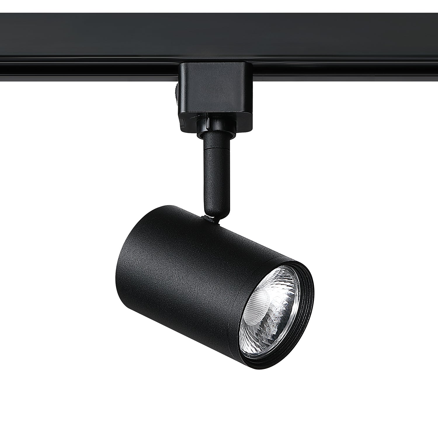 10 watt Integrated LED Track cylinder in a Black finish - 55-BLK