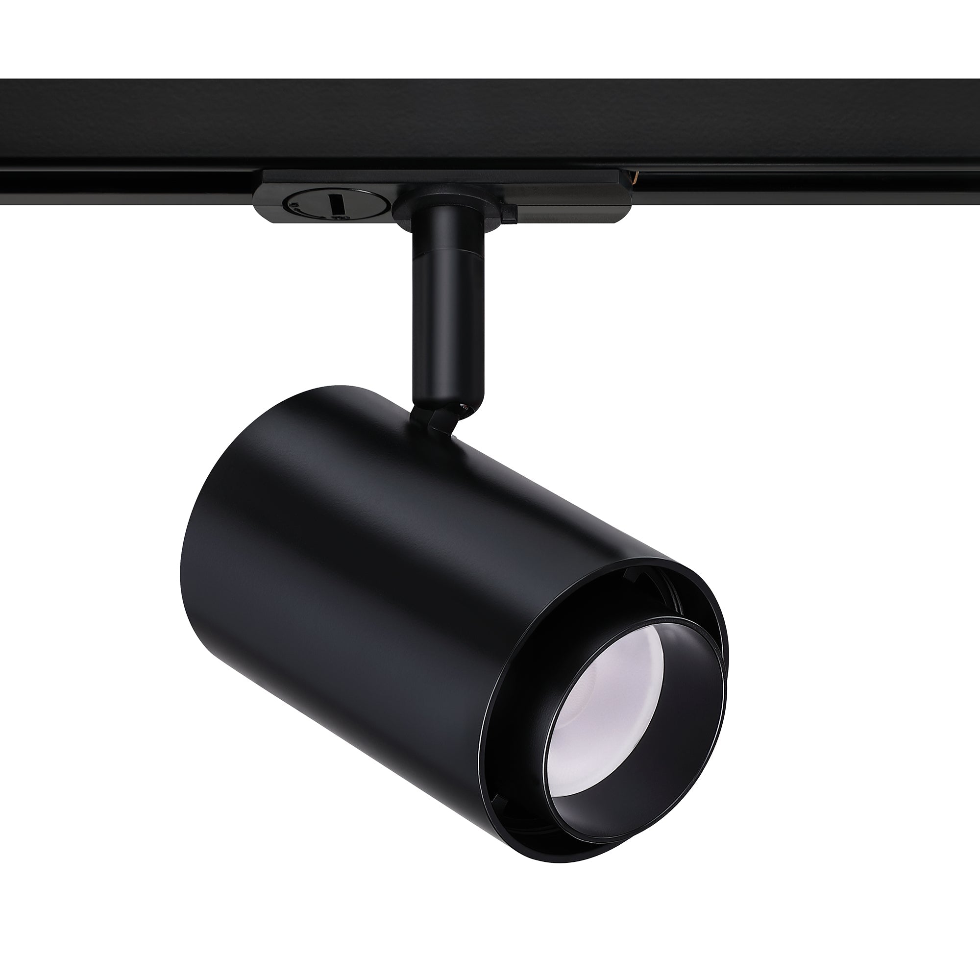 10 watt Integrated LED Track cylinder in a Black finish - 85-BLK