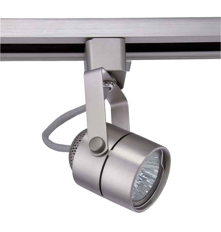 Line voltage track head cylinder in an Oil Rubbed Bronze finish for use with GU-10 base lamps - 26-BST